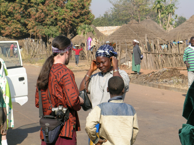 Meeting another culture