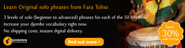 Djembefola.com recommends the Rhythm Reference Project