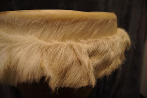 low hoops on a djembe