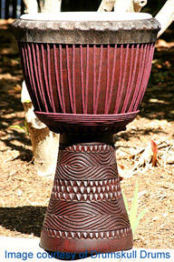 gele djembe drum
