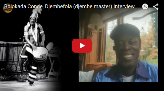 Interview with master djembefola Bolokada